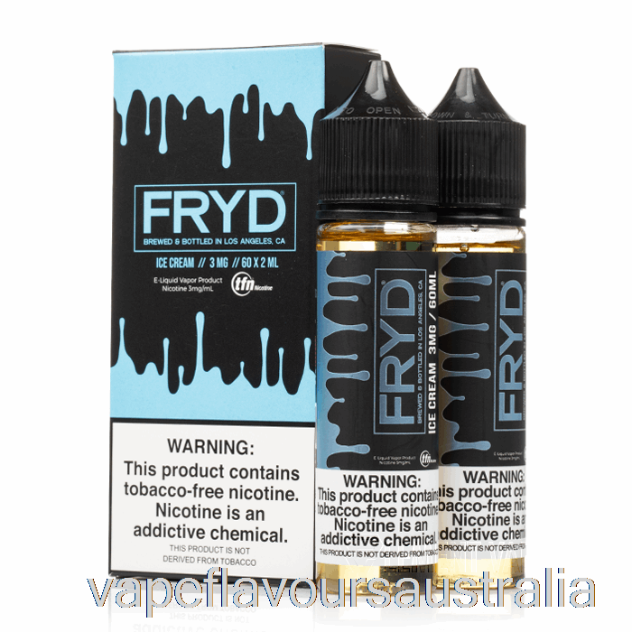 Vape Australia Ice Cream - FRYD E-Liquid - 120mL 0mg